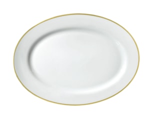 Raynaud, Fontainebleau or, Oval platter