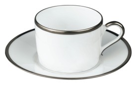 Raynaud, Fontainebleau platine, Tea cup without saucer