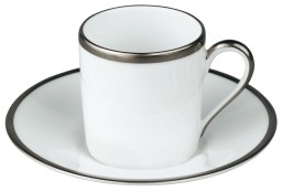 Raynaud, Fontainebleau platine, Moka cup without saucer