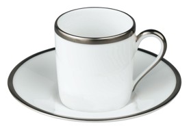 Raynaud, Fontainebleau platine, Moka cup without saucer