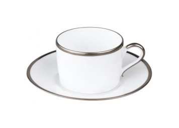 Raynaud, Fontainebleau platine, Tea saucer