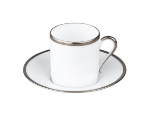 Raynaud, Fontainebleau platine, Coffee saucer