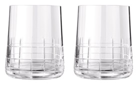 Christofle, Graphik crystal, Set of 2 water goblets