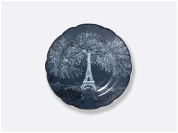 Bernardaud, Tout Paris Bleu Nuit, Set of 2 assorted bread and butter plates