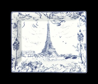 Bernardaud, Tout Paris Bleu Nuit, Valet tray