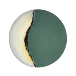 Jaune de Chrome, Paysage Iriomote, Dinner plate