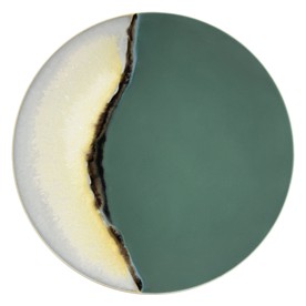 Jaune de Chrome, Paysage Iriomote, Dinner plate