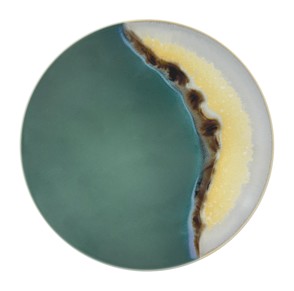 Jaune de Chrome, Paysage Iriomote, Dessert plate