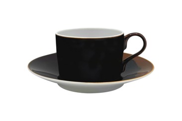 Jaune de Chrome, Paysage Kilimanjaro, Tea cup and saucer