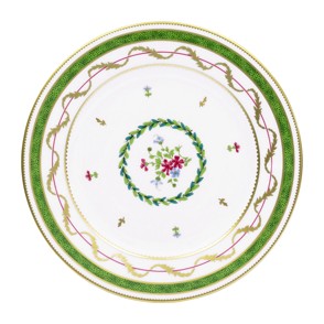 Haviland, Vieux paris vert, Salad plate