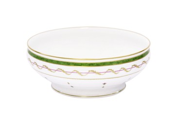 Haviland, Vieux paris vert, Salad bowl