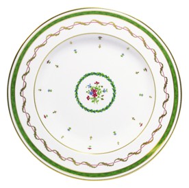 Haviland, Vieux paris vert, Deep platter