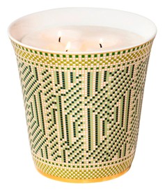 Bernardaud, Augusta, Large candle tumbler + "the royal" candle home fragrance