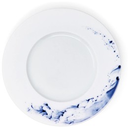 Jaune de Chrome, Blue impression, Presentation plate