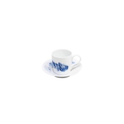 Jaune de Chrome, Blue impression, Coffee cup