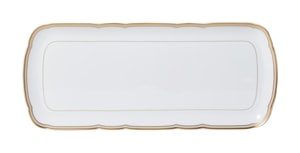 Bernardaud, Pompadour, Rectangular cake platter