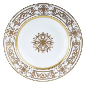 Bernardaud, AUX ROIS - OR, Deep round dish 29 cm