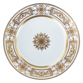 Bernardaud, AUX ROIS - OR, Dinner plate 26 cm