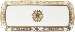 Bernardaud, AUX ROIS - OR, Rectangular cake platter