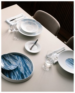 Hering Berlin, Waves & Clouds, Salad plate