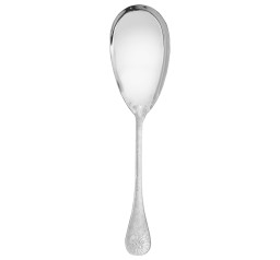 Christofle, Jardin d'Eden, silver plated, Rice and potato spoon