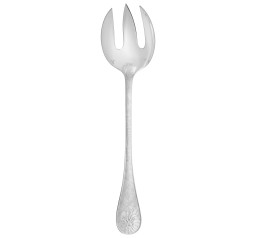 Christofle, Jardin d'Eden, silver plated, Salad serving fork