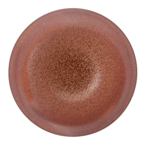 Jaune de Chrome, Red Granite, 29cm plate