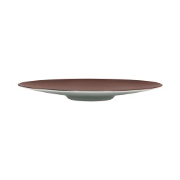 Jaune de Chrome, Red Granite, 29cm plate - coupe