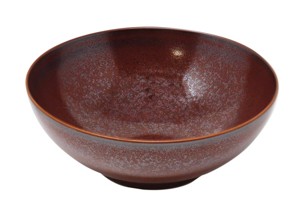 Jaune de Chrome, Red Granite, Salad bowl, large