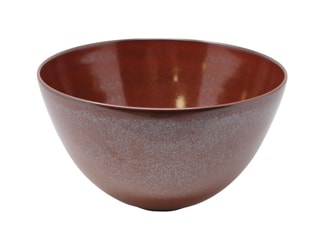 Jaune de Chrome, Red Granite, Salad serving bowl, medium