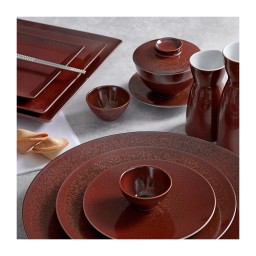 Jaune de Chrome, Red Granite, Rice bowl