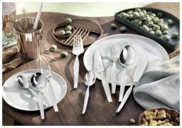 Robbe & Berking, Metropolitan cutlery, silver plated, 5 - piece set menübesteck