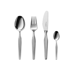 Robbe & Berking, Metropolitan cutlery, silver plated, 4 - piece set menübesteck