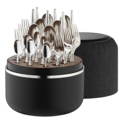 Robbe & Berking, Metropolitan cutlery, silver plated, The box metropolitan