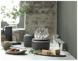 Robbe & Berking, Metropolitan cutlery, silver plated, The box metropolitan