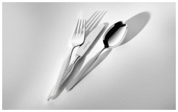 Robbe & Berking, Metropolitan cutlery, silver plated, Menu fork