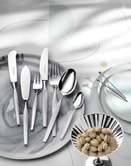 Robbe & Berking, Metropolitan cutlery, silver plated, Carving knife