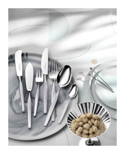 Robbe & Berking, Metropolitan cutlery, silver plated, Sugar spoon