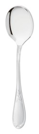 Ercuis, Lauriers cutlery, silver plated, Ice cream individual spoon