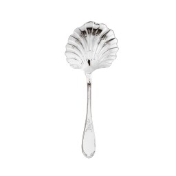 Ercuis, Lauriers cutlery, silver plated, Strawberry ladle
