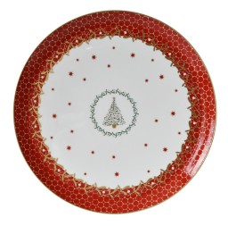 Bernardaud, Noël, Round tart platter