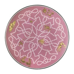 Ginori 1735, Arcadia, Presentation plate pink