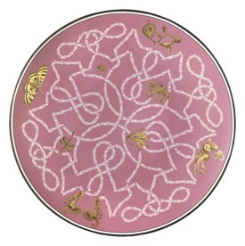 Ginori 1735, Arcadia, Presentation plate pink