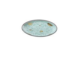 Ginori 1735, Arcadia, Dessert plate aquamarine, set of 2