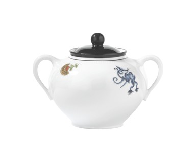 Ginori 1735, Arcadia, Sugar bowl