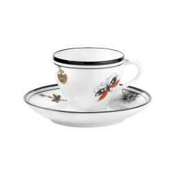 Ginori 1735, Arcadia, Coffee set for 2