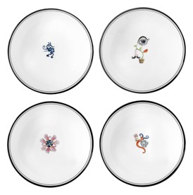 Ginori 1735, Arcadia, Mix of 4 fruit bowls