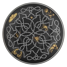 Ginori 1735, Arcadia, Presentation plate black