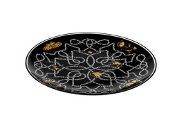 Ginori 1735, Arcadia, Presentation plate black