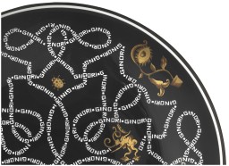 Ginori 1735, Arcadia, Presentation plate black